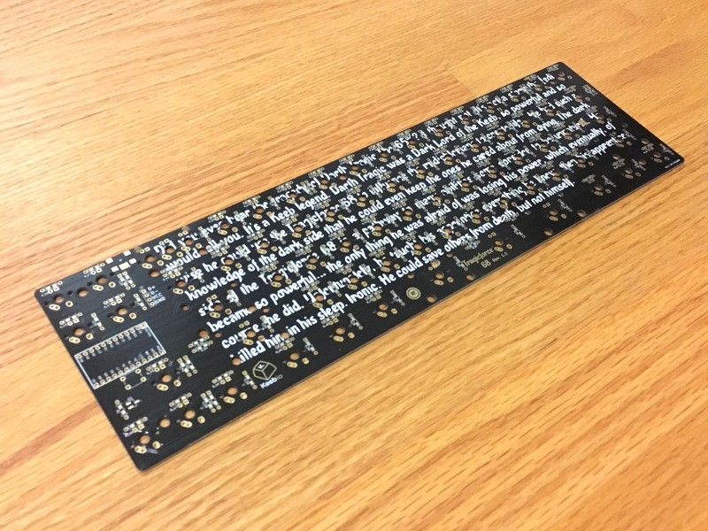 WTF60 - Mirrored 60% Keyboard PCB – Keebio