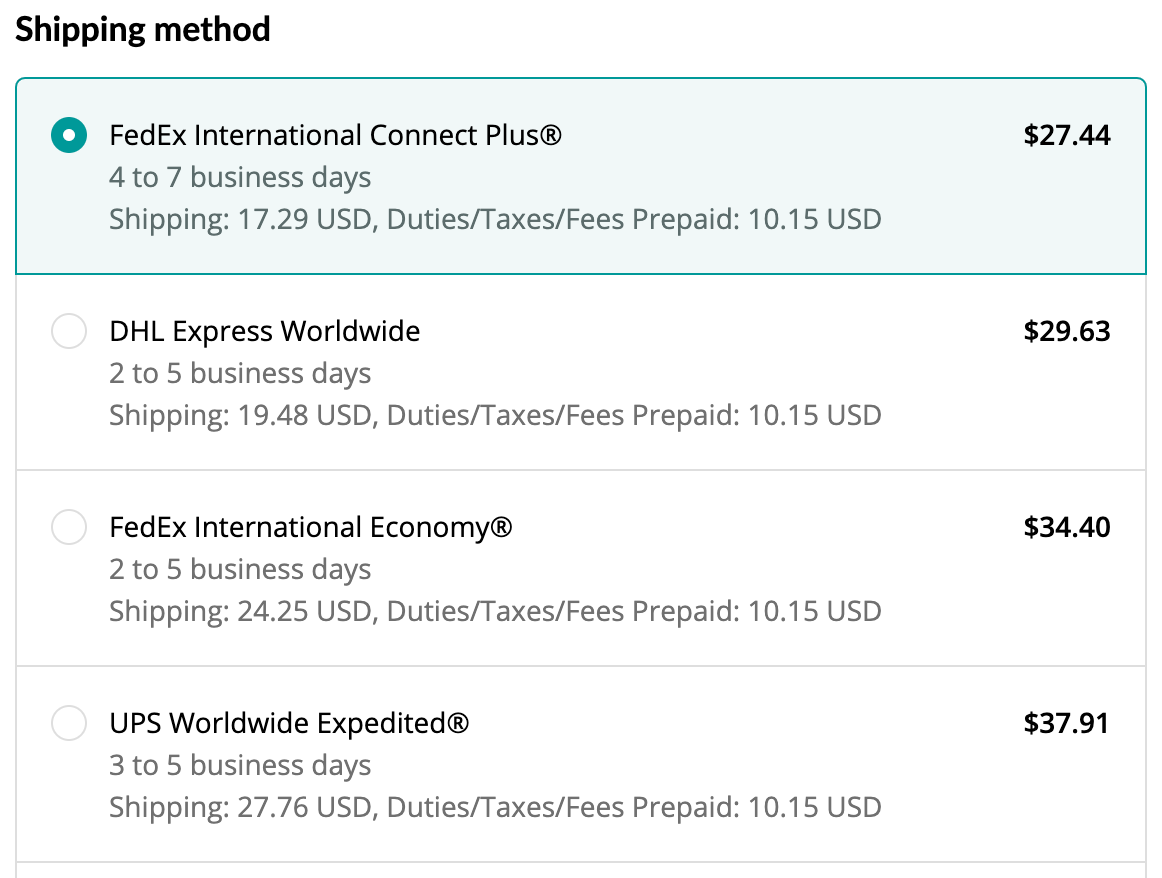 Keebio Shipping Times